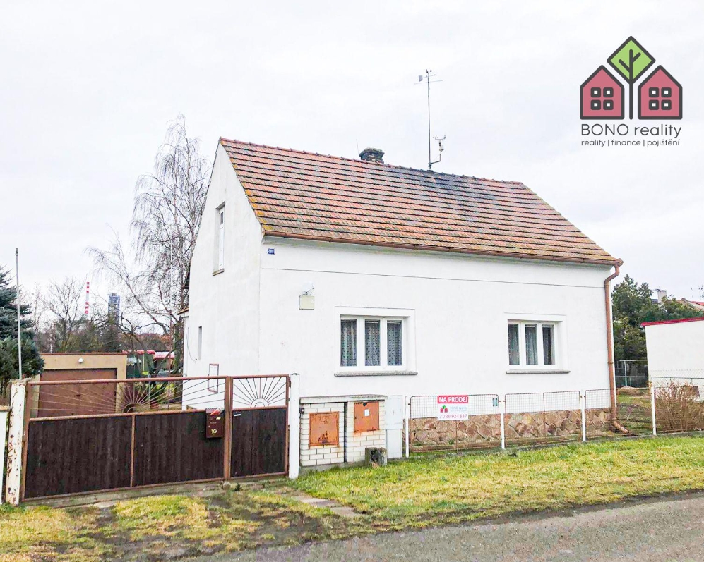 RD 2+1, zahrada 593 m2, garáž s dílnou 28 m2, sklep, půda, obec Sulejovice, ulice Kaplířova