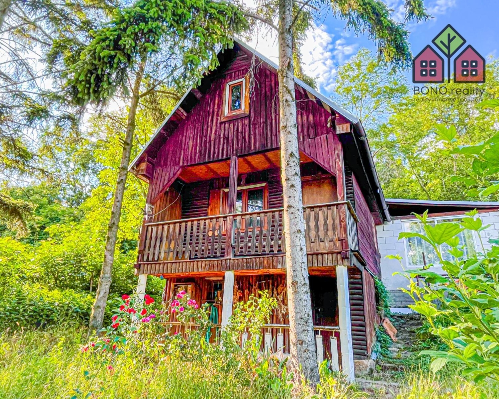 Chata 3+1, 68 m2, sklep, dobrý stav, zahrada o výměře 2186 m2, dílna, okres Litoměřice, obec Kamýk