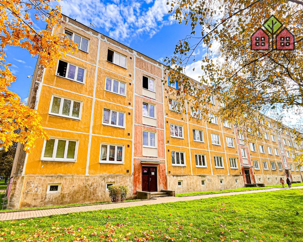 Byt, OV, dispozice 2+1, výměra 54 m2, lodžie 3 m2, sklep, dobrý stav, obec Bílina, ul M. Švabinského