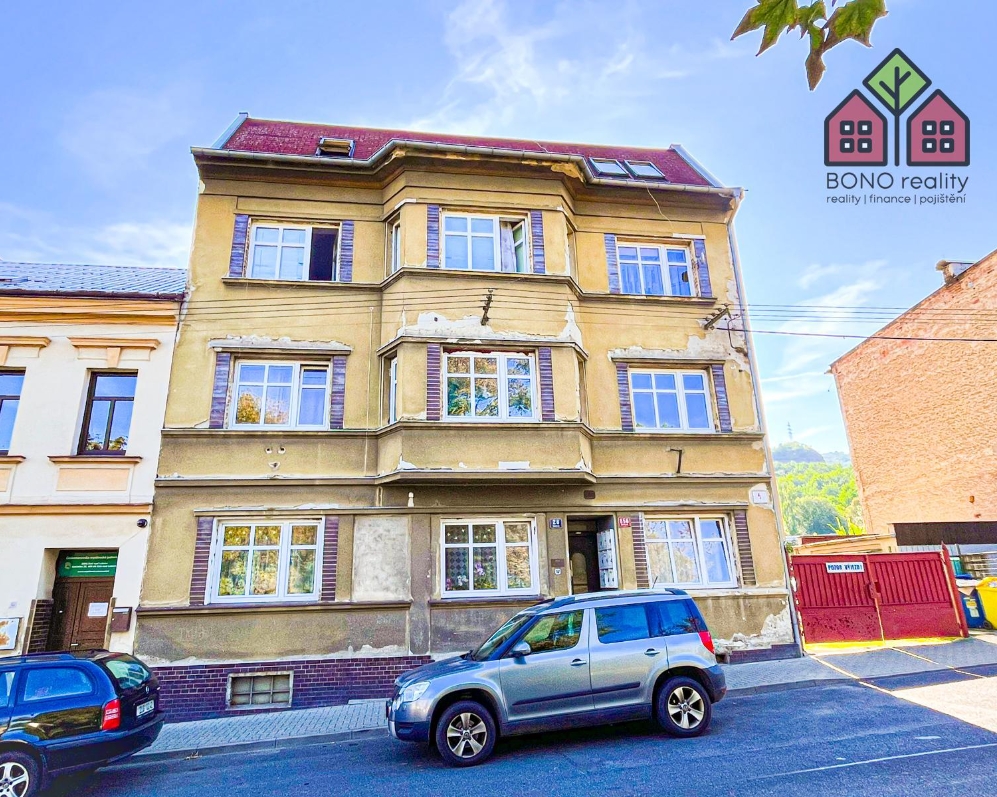 Byt, OV, dispozice 1+1, výměra 45 m2, dobrý stav, obec Trmice, ul. Gorkého